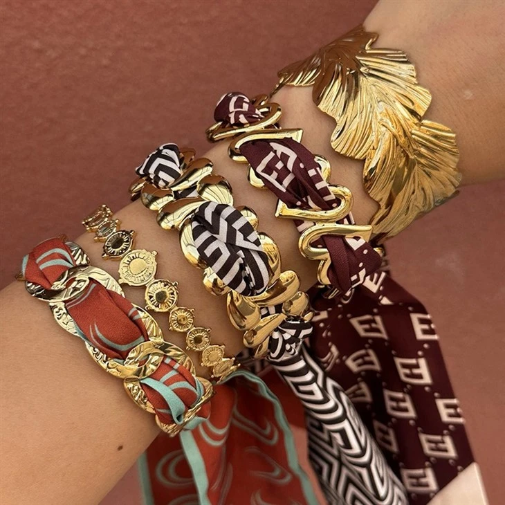 Scarf Petal Cuff Bangle best