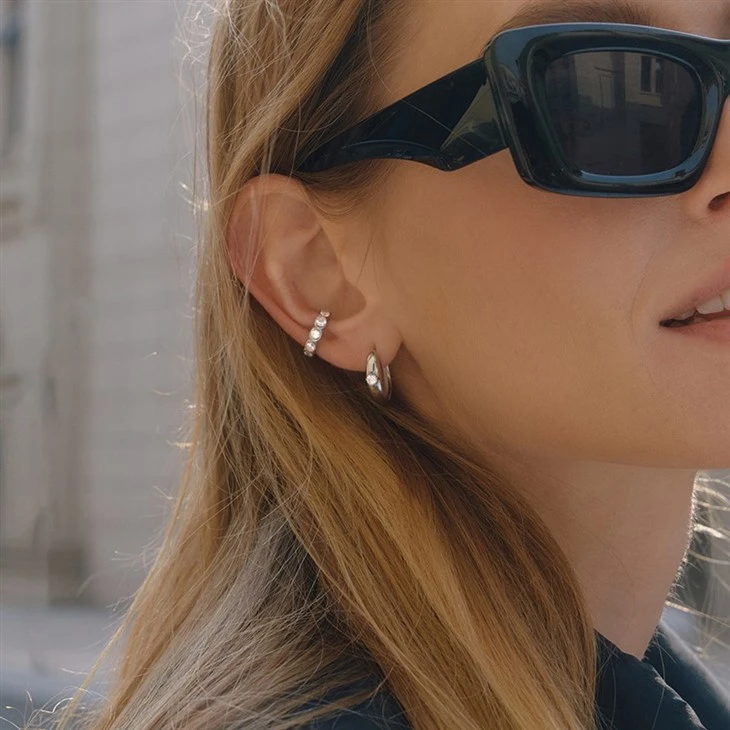 Geometric Line Stud Earrings best