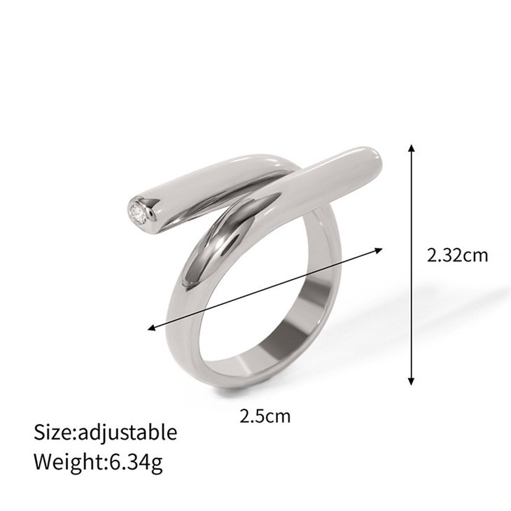 Stainless Steel Line Ring